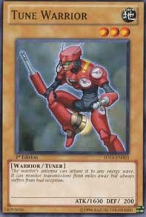Tune Warrior (5DS3-EN003) - Starter Deck: Duelist Toolbox 1st Edition-1