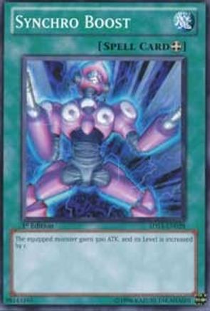 Synchro Boost (5DS3-EN028) - Starter Deck: Duelist Toolbox 1st Edition-1