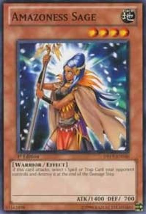 Amazoness Sage (DREV-EN030) - Duelist Revolution 1st Edition