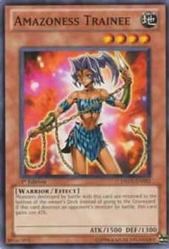 Amazoness Trainee (DREV-EN031) - Duelist Revolution 1st Edition-1