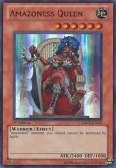 Amazoness Queen (DREV-EN032) - Duelist Revolution 1st Edition-1
