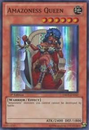 Amazoness Queen (DREV-EN032) - Duelist Revolution 1st Edition-1