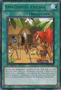 Amazoness Village (DREV-EN053) - Duelist Revolution 1st Edition-1