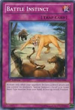 Battle Instinct (DREV-EN064) - Duelist Revolution 1st Edition-1