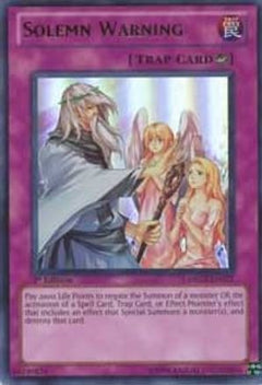 Solemn Warning (DREV-EN077) - Duelist Revolution Unlimited-1