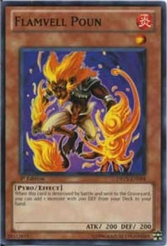 Flamvell Poun (DREV-EN094) - Duelist Revolution 1st Edition-1
