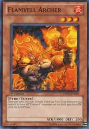 Flamvell Archer (DREV-EN095) - Duelist Revolution 1st Edition-1