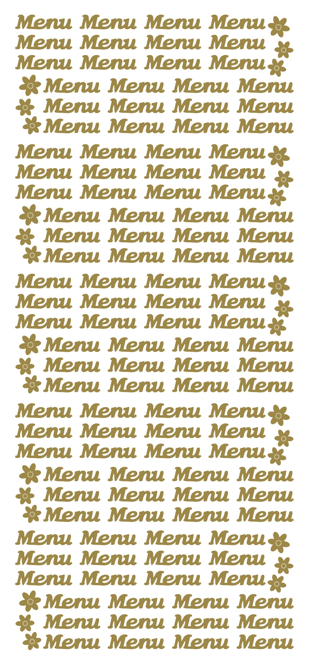 Peel Off Stickers - Menu-1