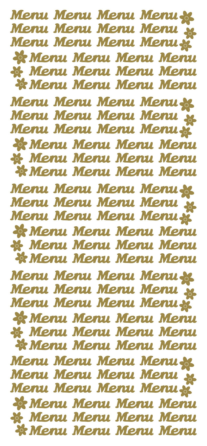Peel Off Stickers - Menu-1