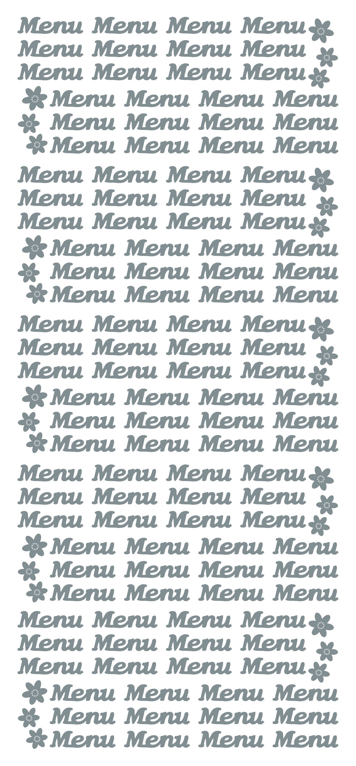Peel Off Stickers - Menu-2