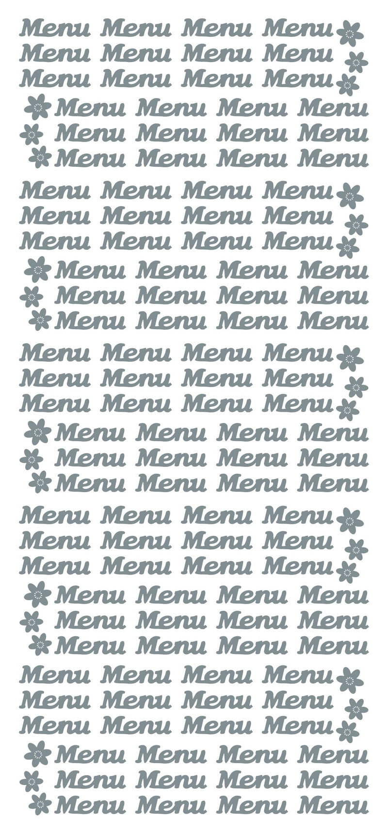 Peel Off Stickers - Menu-2