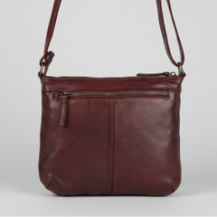 MET V Stitch Crossbody Leather Bag-19