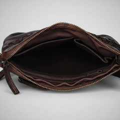 MET V Stitch Crossbody Leather Bag-11
