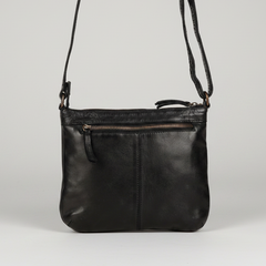 MET V Stitch Crossbody Leather Bag-7