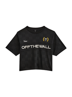 Vans 'Stevies Sports Jersey' Tee - Black (Women's)-1