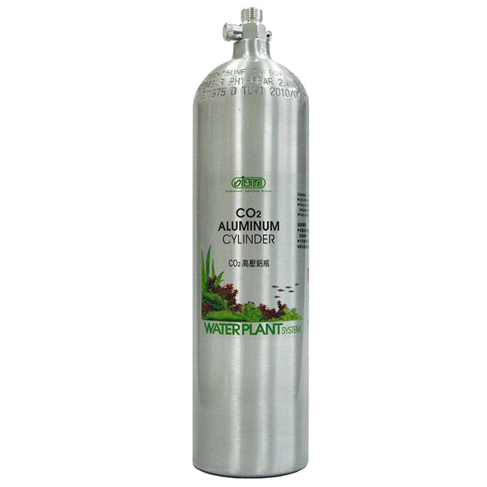 ISTA Aluminum CO2 Cylinder 3L - Face Up-1