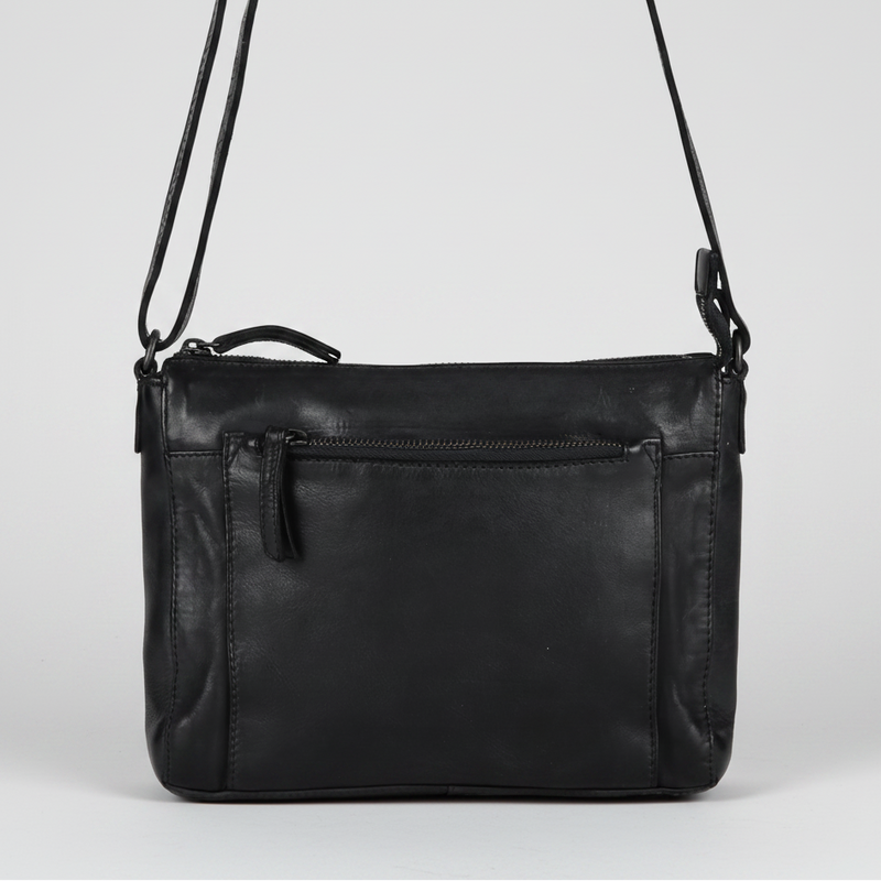 MET Crossbody Organizer Leather Bag-1