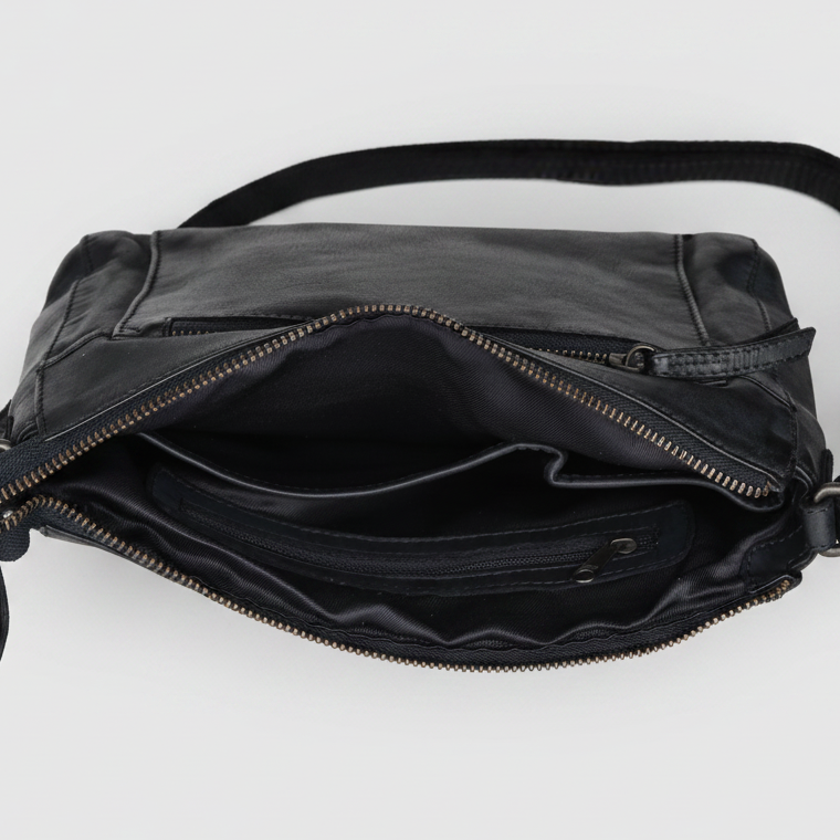 MET Crossbody Organizer Leather Bag-3
