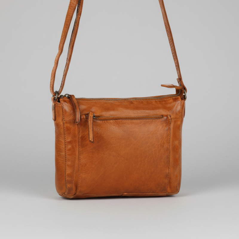 MET Crossbody Organizer Leather Bag-4