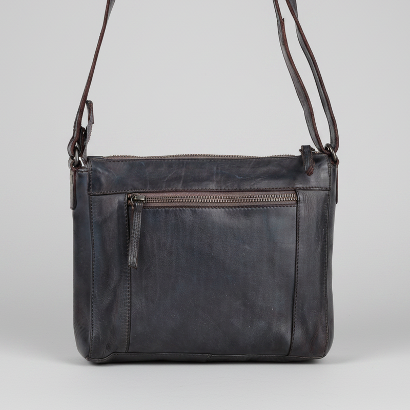 MET Crossbody Organizer Leather Bag-8