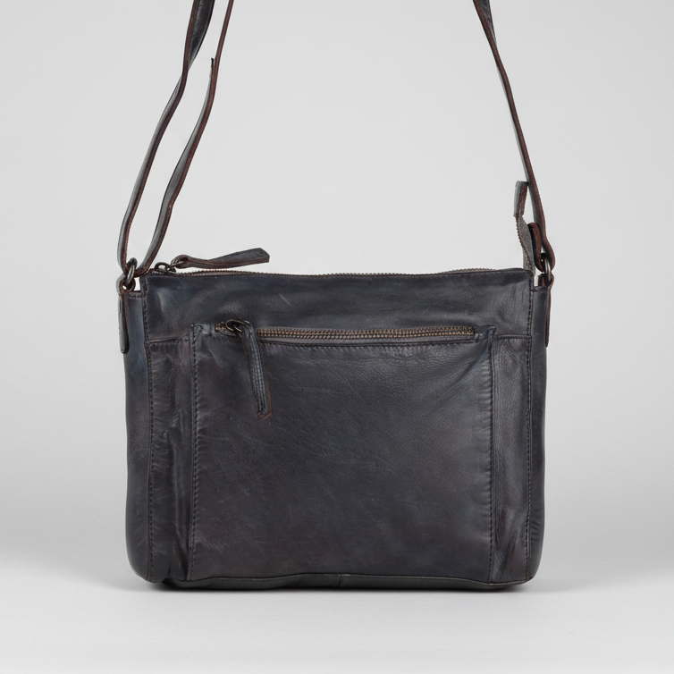 MET Crossbody Organizer Leather Bag-7