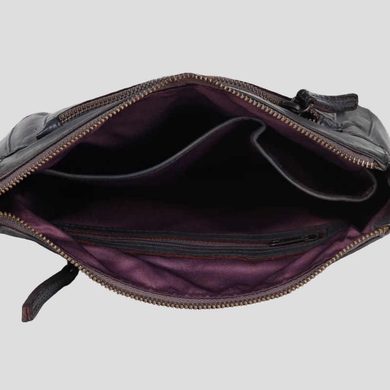 MET Crossbody Organizer Leather Bag-9