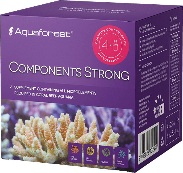Aquaforest Components Strong 4 x 250ml-1