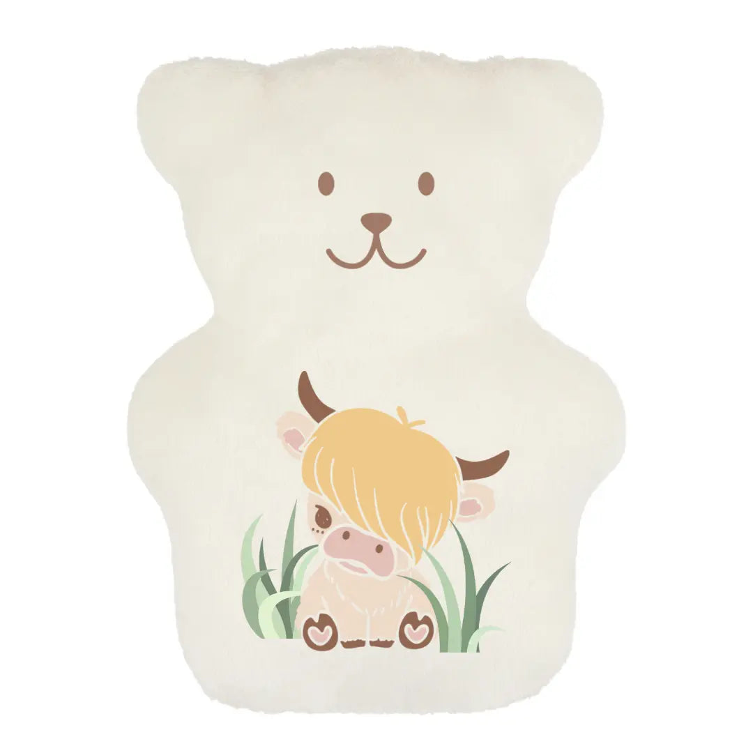 Small Highland Cow Therapeutic Bear