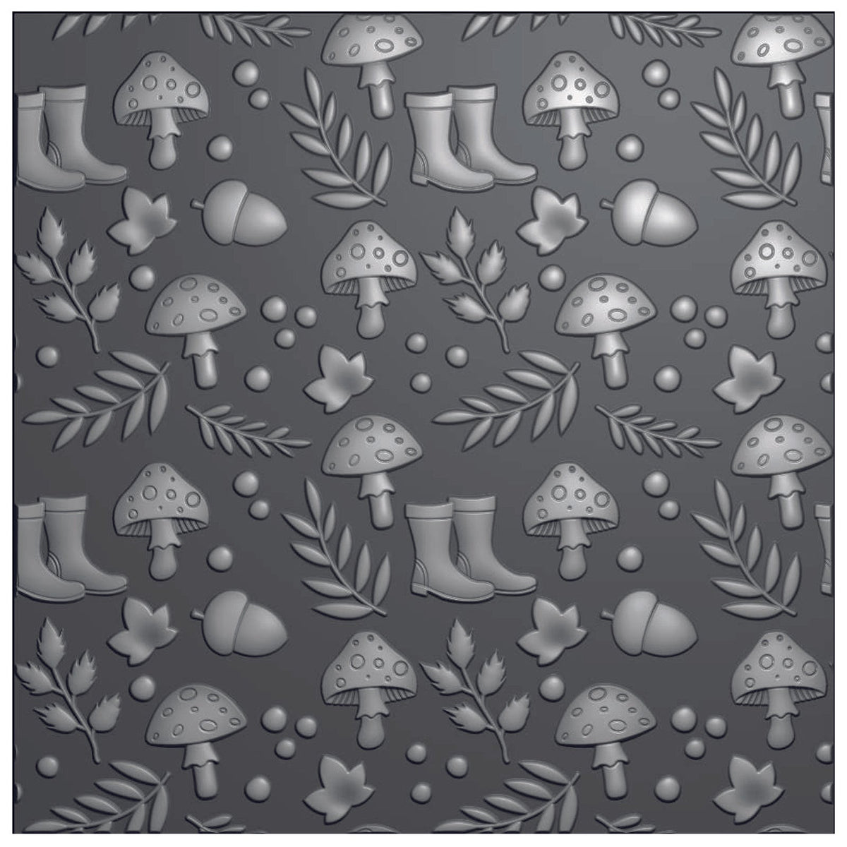 Vaessen Creative • Embossing Folder Autumn Icons 5.9x5.9in 1pcs-2