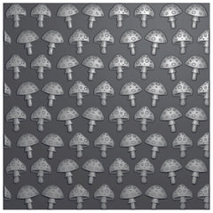 Vaessen Creative • Embossing Folder Mushrooms 5.9x5.9in 1pcs-2