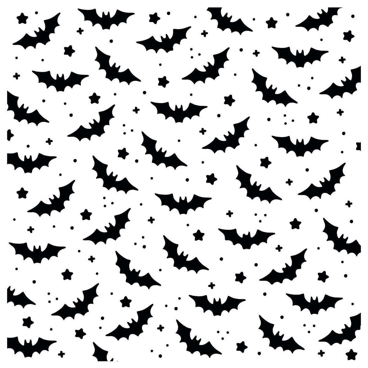 Vaessen Creative • Stencil Bats 5.9x5.9in-2