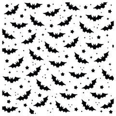 Vaessen Creative • Stencil Bats 5.9x5.9in-2