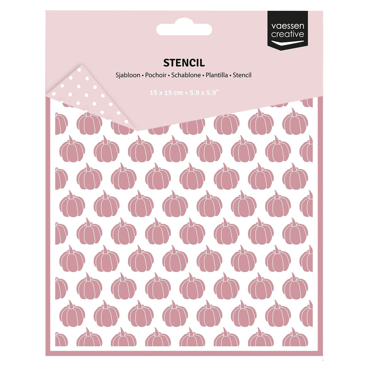 Vaessen Creative • Stencil Pumpkins 5.9x5.9in-1