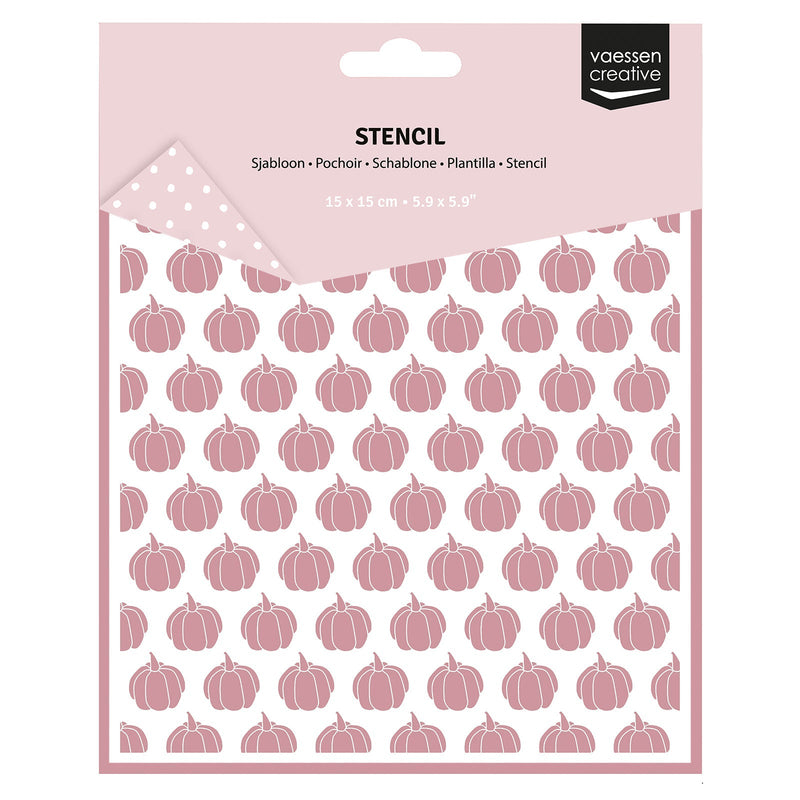 Vaessen Creative • Stencil Pumpkins 5.9x5.9in-1