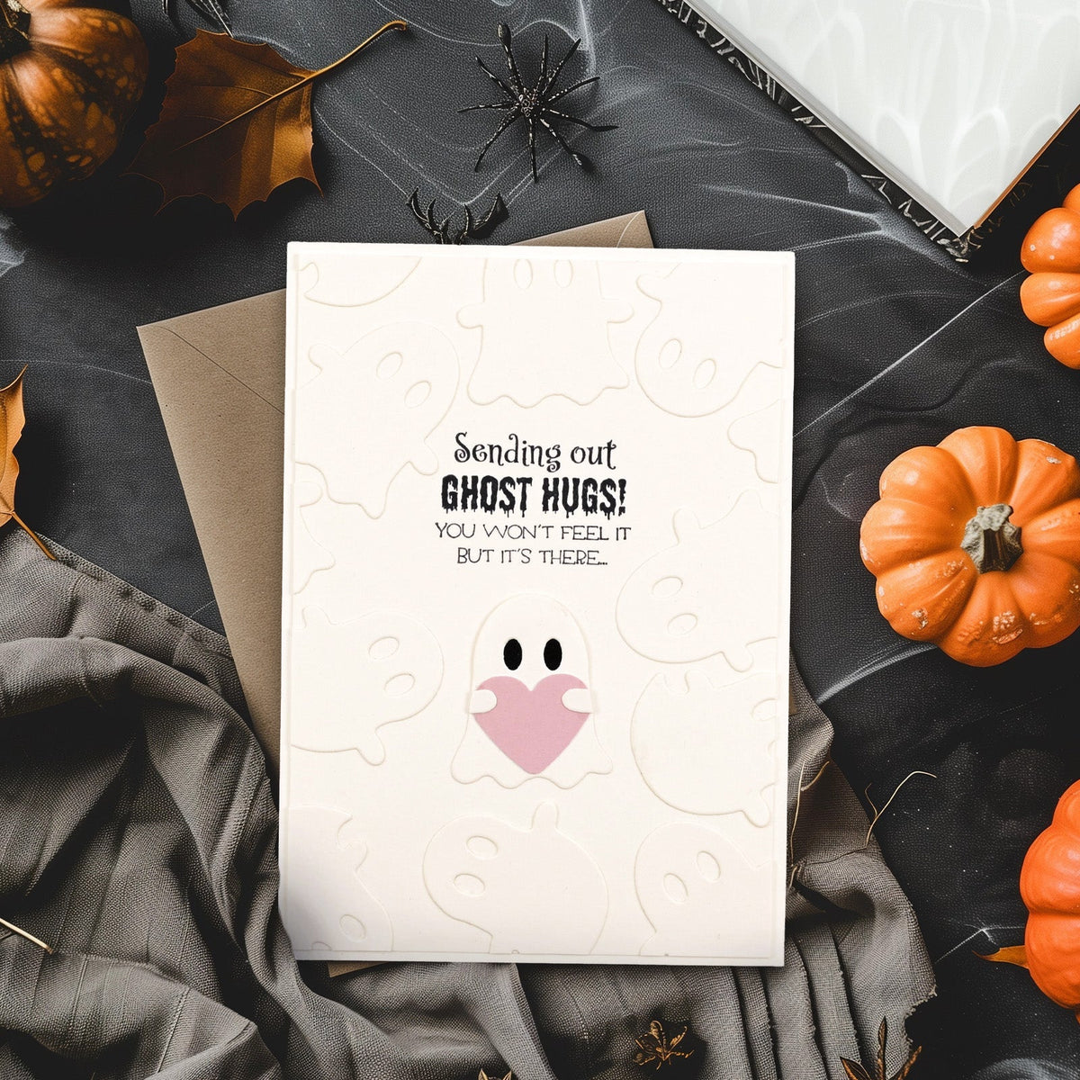 Vaessen Creative • Cutting and Embossing Die Ghost & Bat Friends 3pcs-5