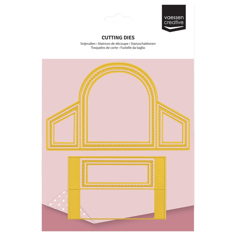 Vaessen Creative • Cutting Die Set Postal Edges-1