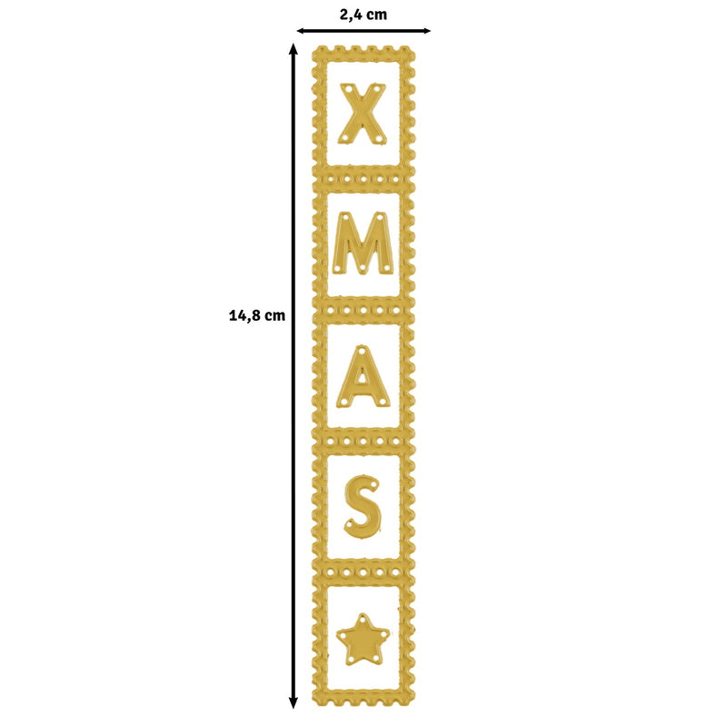 Vaessen Creative • Cutting Die Set Postal Stamp Strip-5