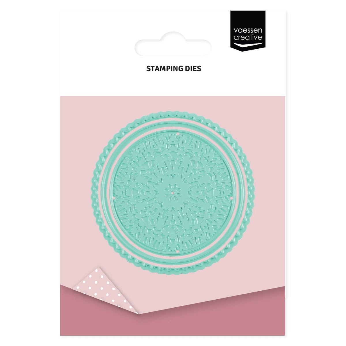 Vaessen Creative • Stamp Die Paper Seal Circle-1