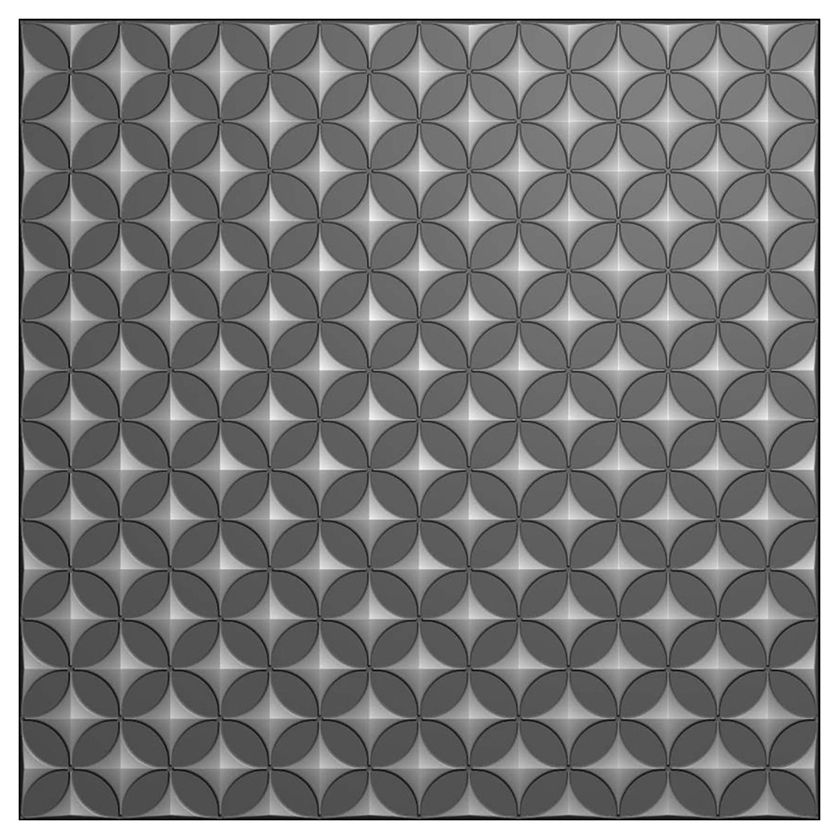 Vaessen Creative • 3D Embossing Folder Graphic Stars 15x15cm-4