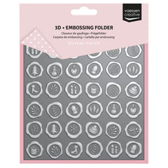 Vaessen Creative • Embossing Folder Wax Seal-1