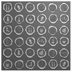 Vaessen Creative • Embossing Folder Wax Seal-2