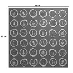 Vaessen Creative • Embossing Folder Wax Seal-3