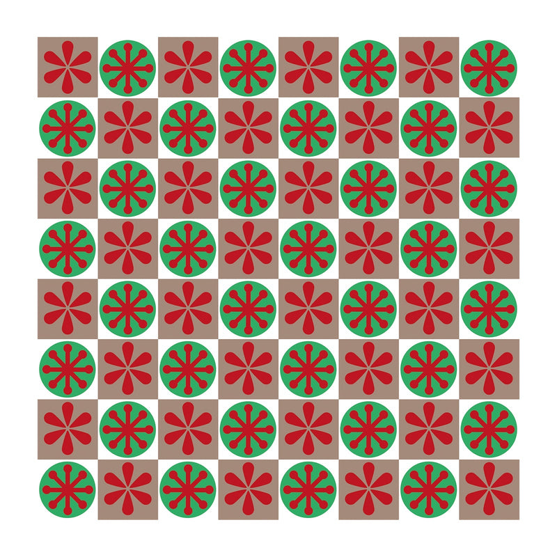 Vaessen Creative • Layered Stencils Checked Pattern 15x15cm-4