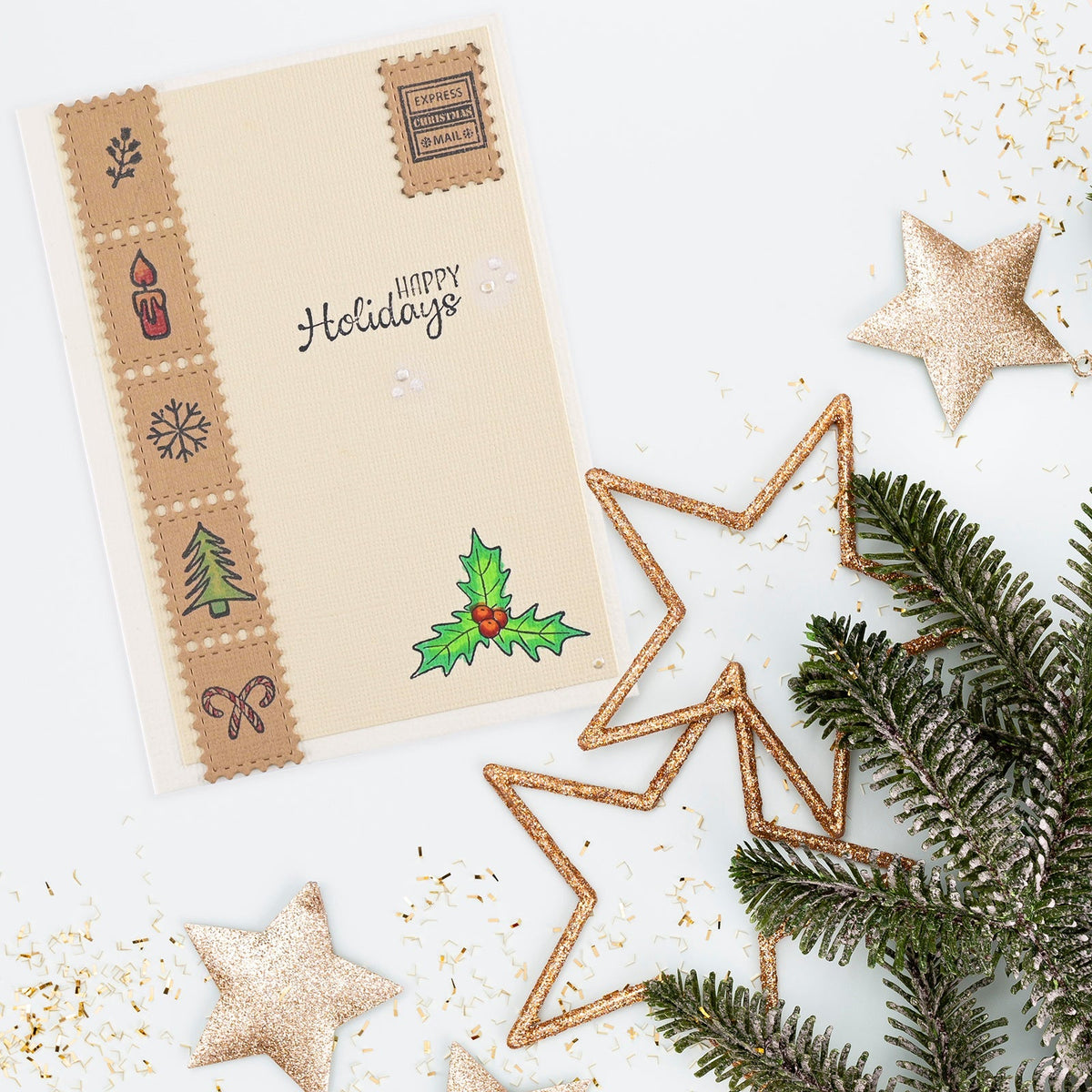 Vaessen Creative • Clear Stamps Joy To All-3