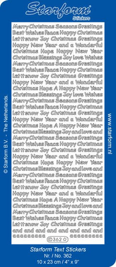 Deco Stickers - Variety Sayings Christmas-1