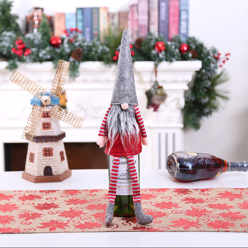 Christmas Decorations Christmas Wine Bottle Socks-78