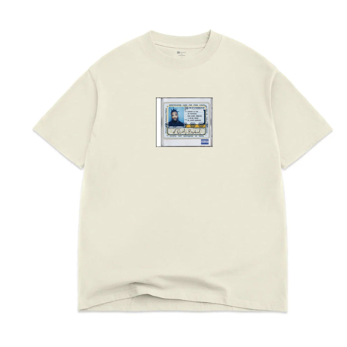 Color Bars x Ol’ Dirty Bastard 'CD' Tee - Off White