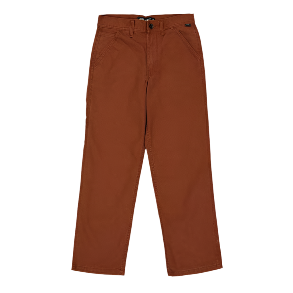 Vans 'Drill Chore' Carpenter Jeans - Brown (KIDS)-1