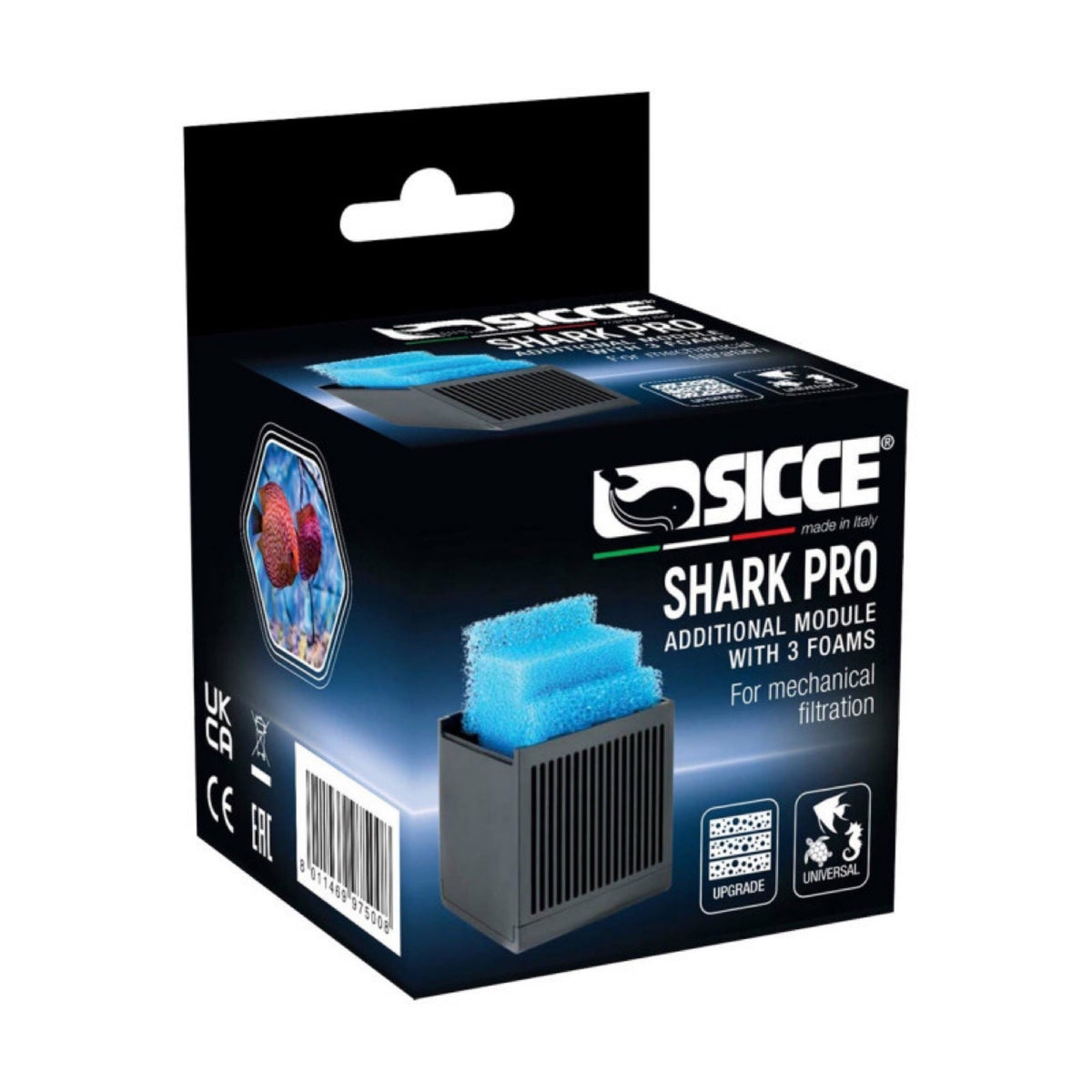 Module d'expansion pour Sicce Shark Pro avec mousses-1