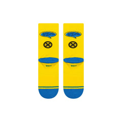Stance x Marvel 'Wolverine' Crew Socks - Yellow (KIDS)-2